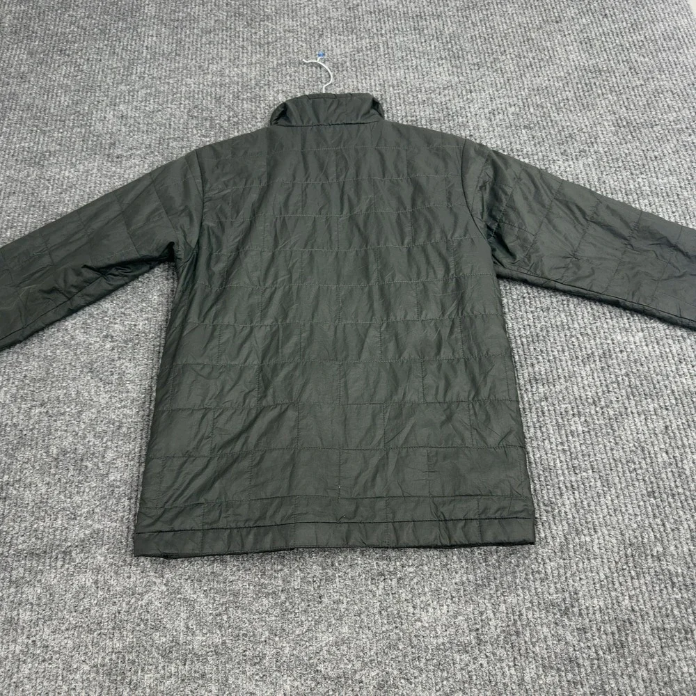 Patagonia Nano Puff Jacket Kids‎ L 12 Black Polyester Quilted Full Zip Gorpcore